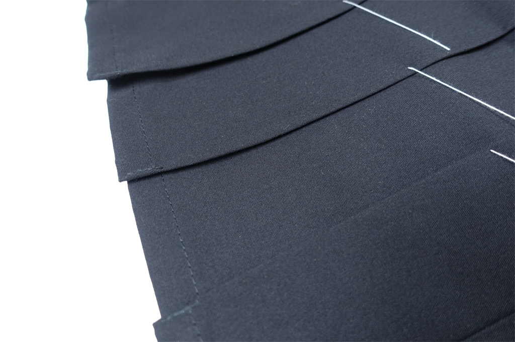 Hakama Noir Professionnel Blitz Pour Kendo, Aikido, Iaido - Neuf - Modèle Japonais